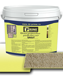 Цветная декоративная затирка Prime Grout бежевая 6203, 6 кг от 612 руб.