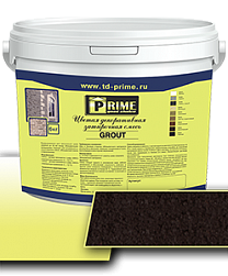 Цветная декоративная затирка Prime Grout шоколадная 6553, 6 кг от 665 руб.