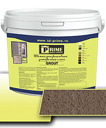 Цветная декоративная затирка Prime Grout светло-коричневая 6453, 6 кг от 612 руб.