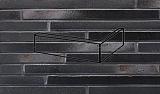 Клинкерный угловой элемент riegel 456 schwarz-blau (7751), Stroeher для фасада