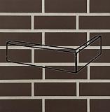 Клинкерный угловой элемент keravette 210 braun 240x115x71x11 (2640), Stroeher для фасада
