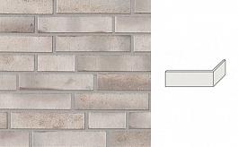 Плитка текстурная угловая 672 zinngrau (8142) 240x115x52x12 WASSERBRAND, Stroeher для фасада