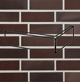 Клинкерный угловой элемент keravette 825 sherry 175x52x71x11 (2610), Stroeher для фасада