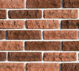 Искусственный камень UNI STONE Старинный кирпич 3-4