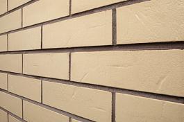 Фасадная термопанель ППУ40 с клинкерной плиткой Alaska Beige genarbt 240x71x7, ABC Klinkergruppe