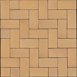 Тротуарный клинкерный кирпич PK0252 Gelb-bunt 240x100x52, Westerwalder