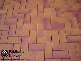 Клинкерная плитка для улицы P249KF areno ferrum Feldhaus Klinker, 200х100х45