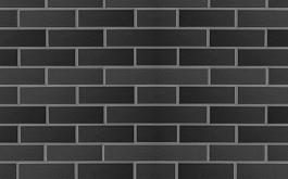 Фасадная термопанель ППУ60 с клинкерной плиткой Schwarz matt 240x71x10, ABC Klinkergruppe