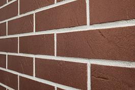 Фасадная термопанель ППУ80 с клинкерной плиткой Antik Weinrot 240x71x8, ABC Klinkergruppe