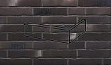 Клинкерный угловой элемент handstrich 394 schwarzkreide 240x115x52x14 (7651), Stroeher для фасада