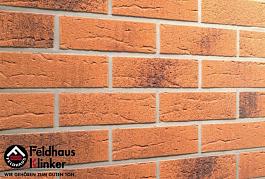 Клинкерная плитка для фасада R228NF9 terracota rustico carbo, Feldhaus Klinker (240х71х9) от 3 460 руб.