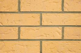 Облицовочный клинкерный кирпич NF-90 Rheinland creme-gelb baumrinde-genarbt-besandelt, ABC Klinkergruppe от 1,49 EUR