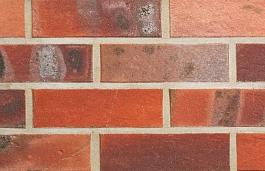 Облицовочный клинкерный кирпич NF-115 Emden rot-bunt-kohlebrant genarbt-besandelt, ABC Klinkergruppe от &euro;1.730