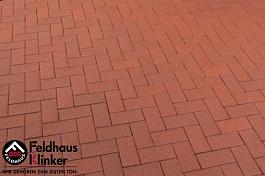 Тротуарная клинкерная брусчатка P402DF gala plano Feldhaus Klinker, 240х118х52
