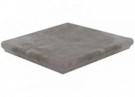 Клинкерная ступень угловая Westerwalder WK 31140 Grau-braun 320*320*9,5