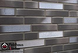 Фасадная клинкерная плитка R518NF14 geo platinum liso, Feldhaus Klinker (240х71х14) от 52,99 руб.