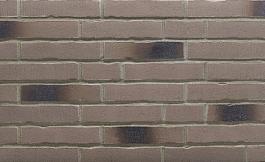 Клинкерная плитка под кирпич handstrich 393 eisenasche 240x52x14 (7650), Stroeher для фасада