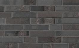 Клинкерная плитка под кирпич 650 eisenschwarz (8140) 240x52x12 BRICKWERK, Stroeher для фасада