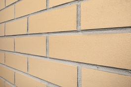 Фасадная термопанель ППУ40 с клинкерной плиткой Objekte Beige glatt 240x71x10, ABC Klinkergruppe