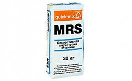 Минеральная декоративная штукатурка quick-mix MRS 1,5 мм "КОРОЕД" 1,5 мм, 72419 30 кг от 901 руб.