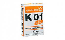 Известково-цементный штукатурно-кладочный раствор quick-mix K01, 72321 40 кг от 515 руб.