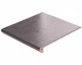 Клинкерная угловая ступень Schiefergrau 335x335x10, ABC Klinkergruppe