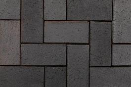 Клинкерная тротуарная брусчатка Berlin blau-anthrazit, ABC (200х100х45)