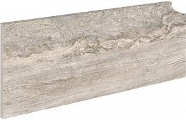 Плинтус ступени левый Marbles Travertino, Exagres 400х180