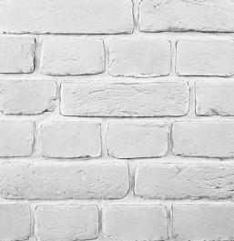 Плитка кирпич WHITE (кварц)