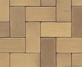 Тротуарный клинкерный кирпич PK0652 Hellbraun-bunt 240x100x52, Westerwalder