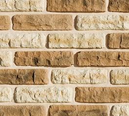 Искусственный камень UNI STONE Старинный кирпич 1-2