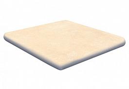 Клинкерная угловая ступень Stone Cream, Exagres 330x330