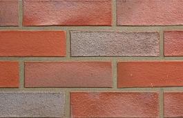 Облицовочный клинкерный кирпич NF-90 Oldenburg rot-bunt glatt, ABC Klinkergruppe от 1,41 EUR