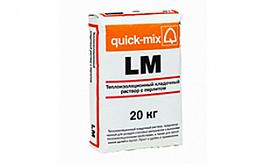 Теплоизоляционный кладочный раствор с перлитом quick-mix LM, 20 кг 72453 от 956 руб.