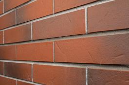 Фасадная термопанель ППУ40 с клинкерной плиткой Rotbunt Struktur 240x71x8, ABC Klinkergruppe
