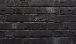 Клинкерная плитка под кирпич 376 platinschwarz 240x71x14 (7370), Stroeher для фасада