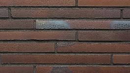 Клинкерная плитка под кирпич riegel 50 455 braun-blau 490x40x14 (7750), Stroeher для фасада